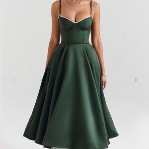 House of CB Mademoiselle Dress (green)